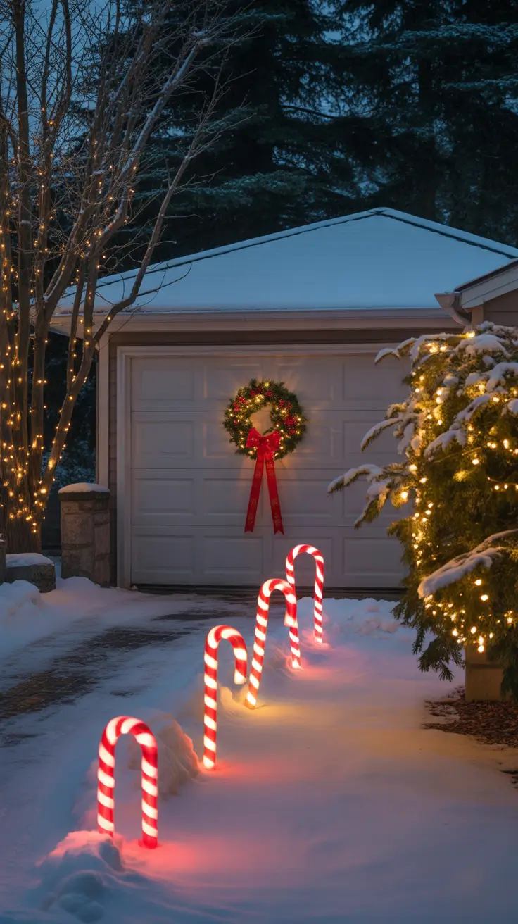 Christmas Pathway Lights 2025 Brightening Driveways With Christmas Magic