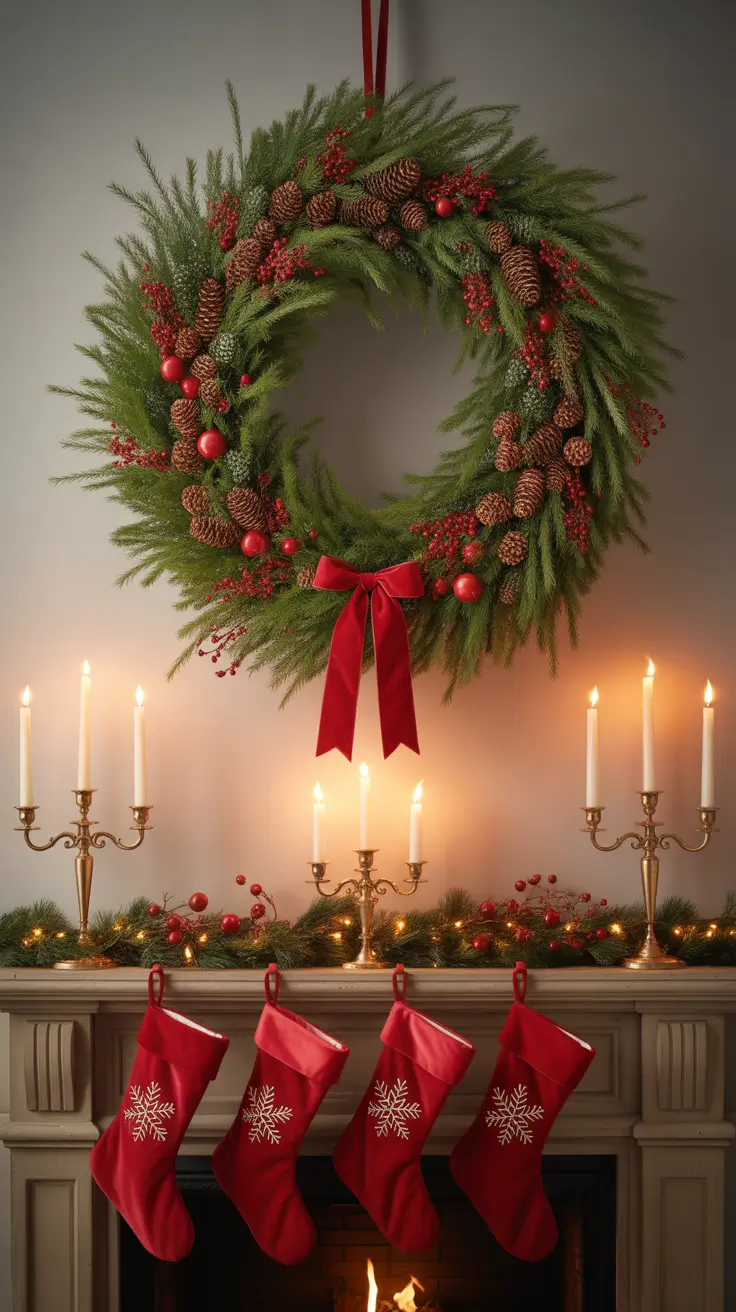 Christmas Wreaths Ideas 2025 Traditional Wreaths That Never Go Out Of Style