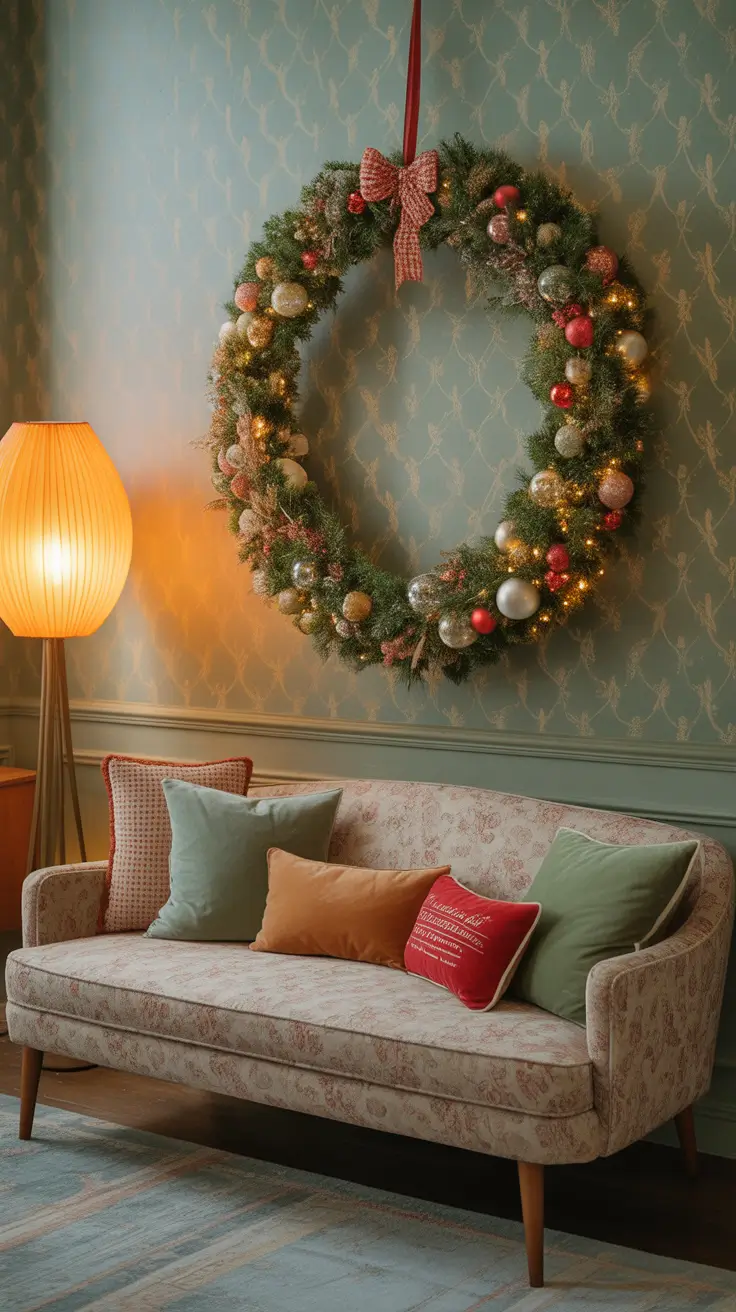 Christmas Wreaths Ideas 2025 Vintage-Inspired Wreaths For Retro Charm