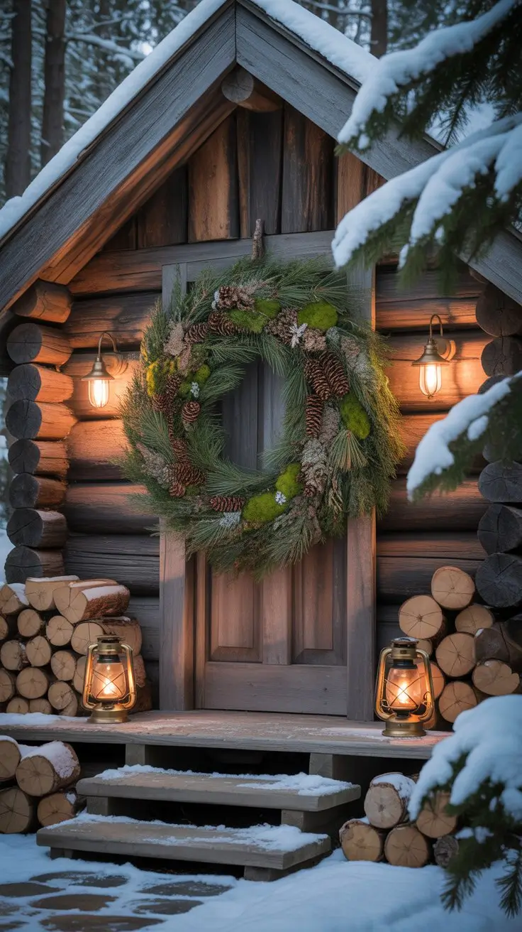 Christmas Wreaths Ideas 2025 Woodland Wreaths With Pinecones And Forest Magic