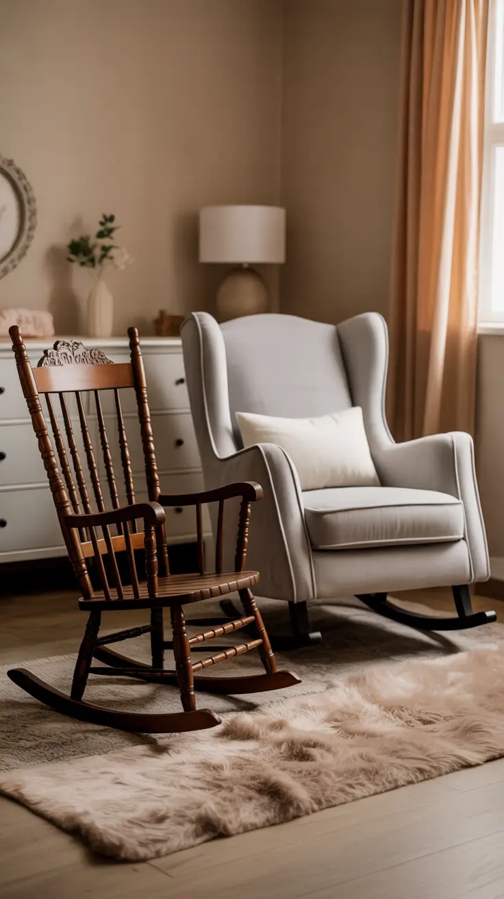 Nursery Makeover Ideas 2026 Blending Classic And Modern Rocking Chair Styles