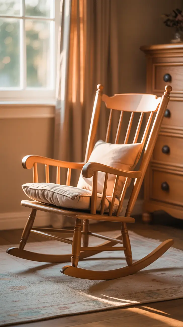 Nursery Makeover Ideas 2026 The Timeless Appeal Of A Wooden Rocking Chair
