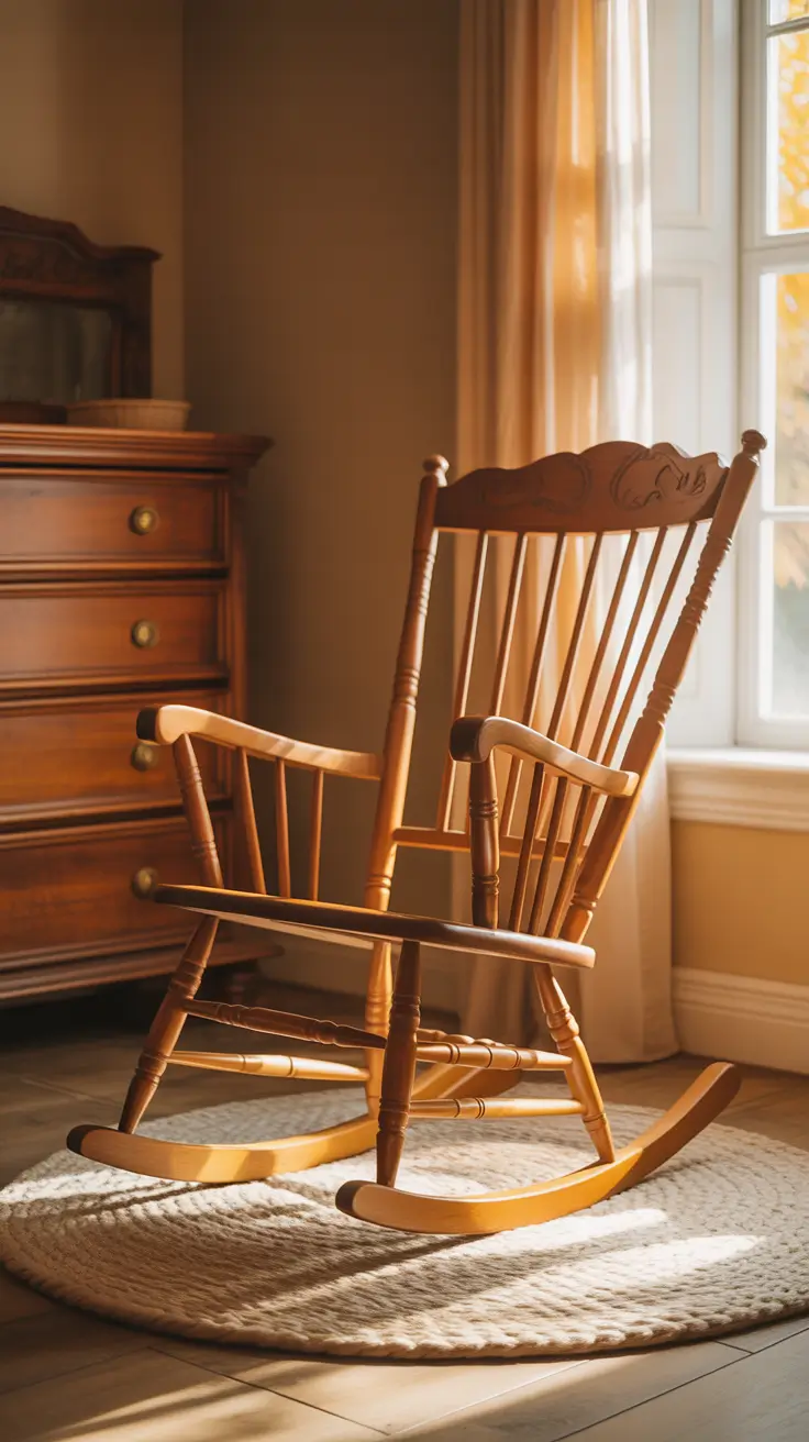 Nursery Makeover Ideas 2026 The Timeless Appeal Of A Wooden Rocking Chair