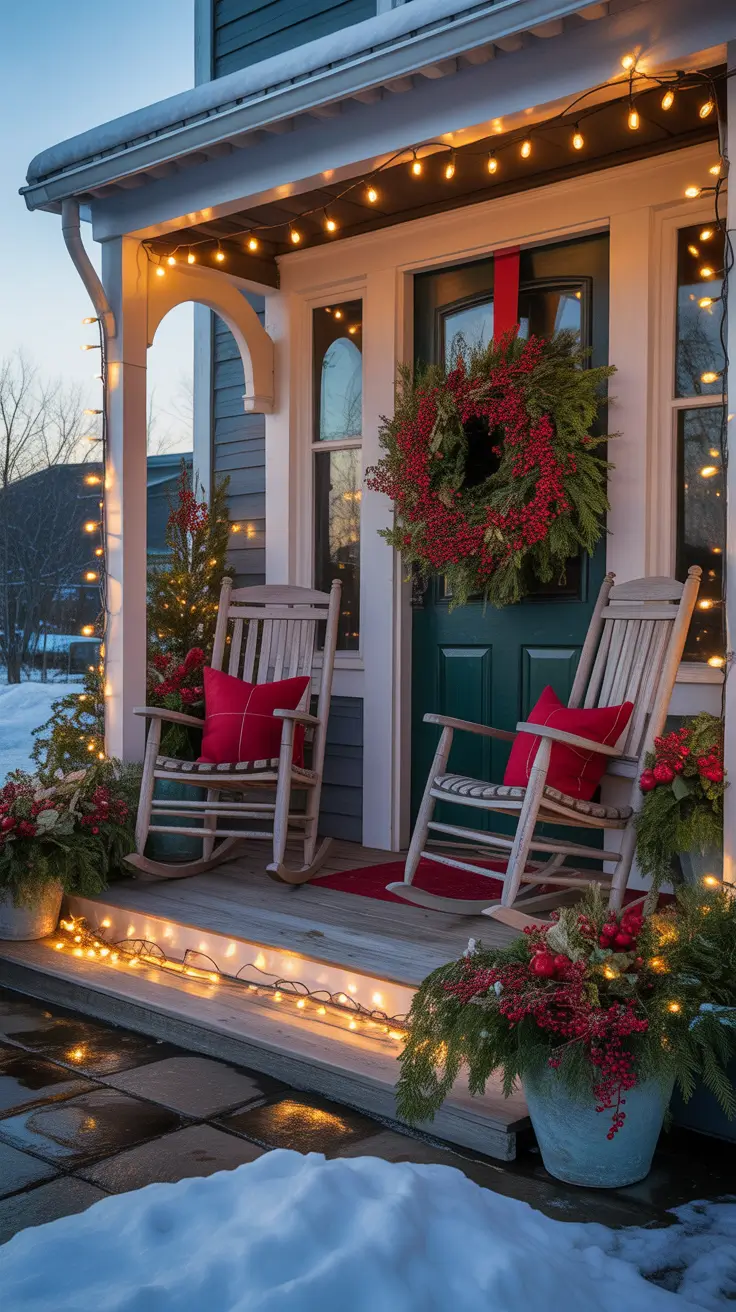 Outdoor Christmas Decorations Ideas 2025 Front Porch Displays That Steal The Neighborhood Show