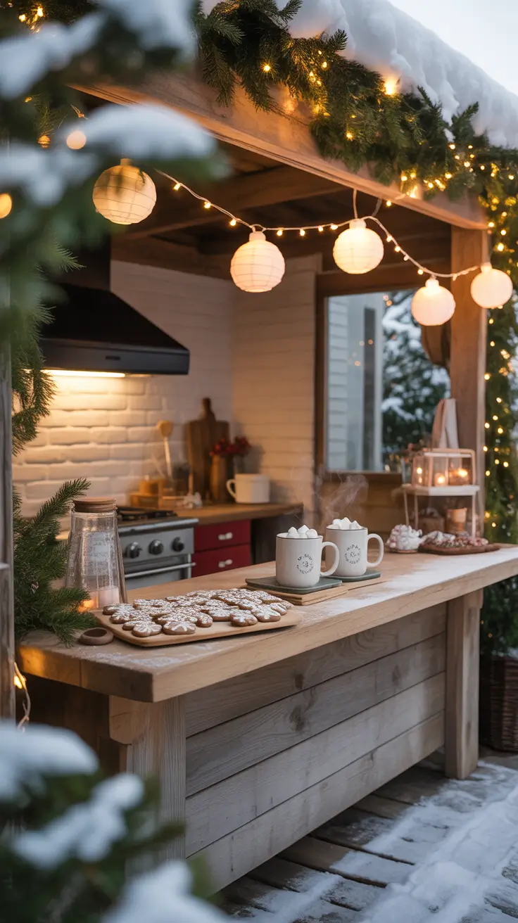 Outdoor Christmas Decorations Ideas 2025 Kitchen Decor Extending Into Your Outdoor Space