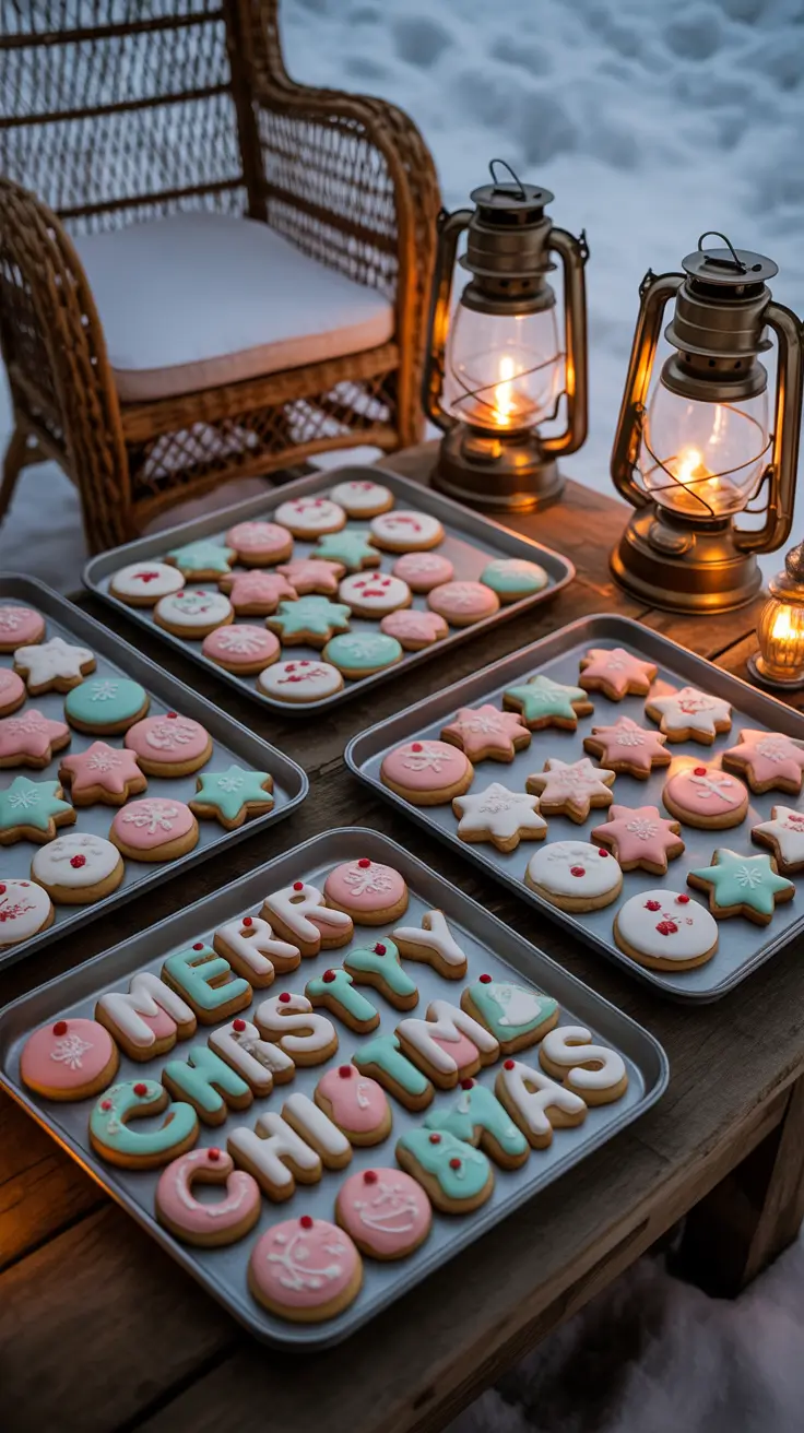 Outdoor Christmas Decorations Ideas 2025 Cookie Decorating Paired With Outdoor Christmas Setups