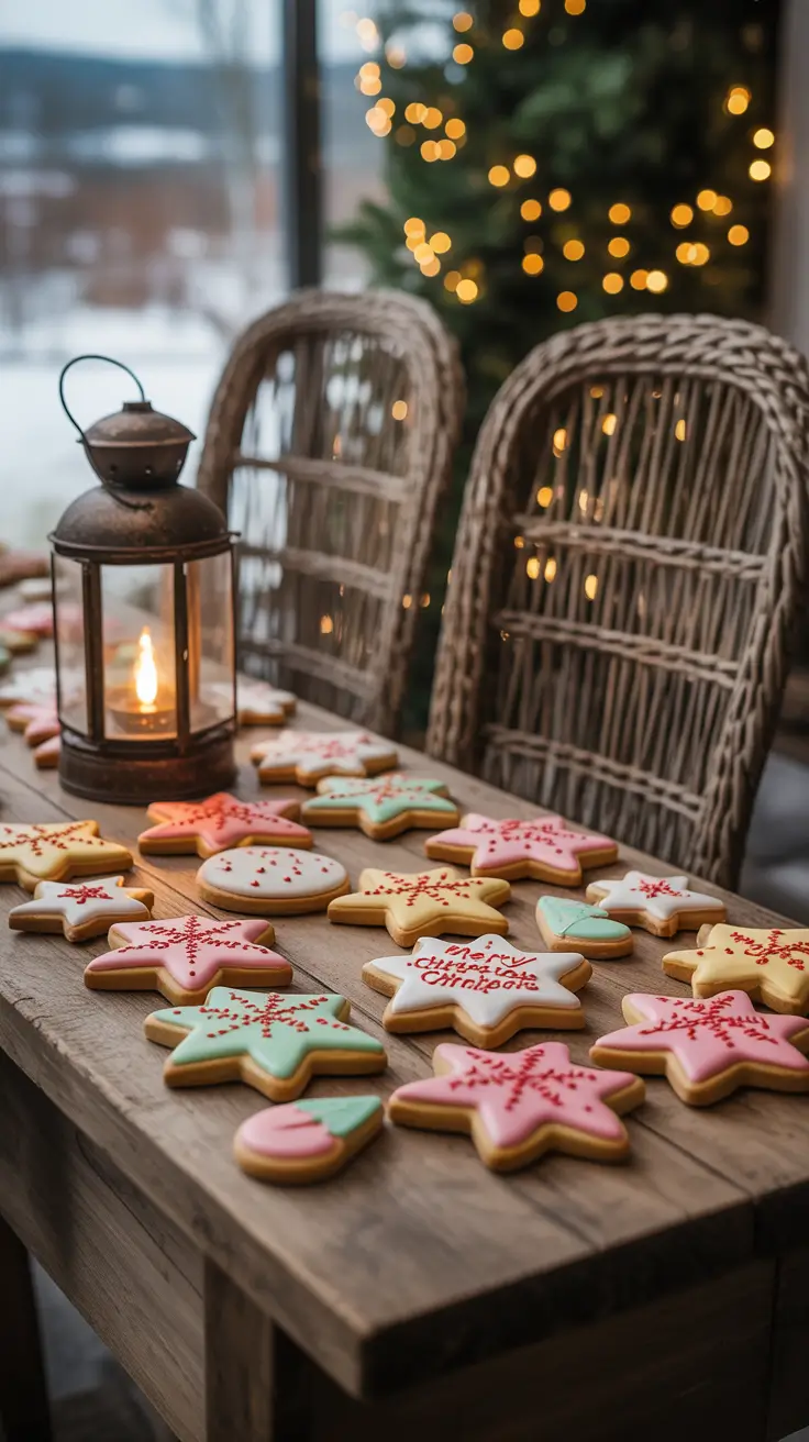 Outdoor Christmas Decorations Ideas 2025 Cookie Decorating Paired With Outdoor Christmas Setups