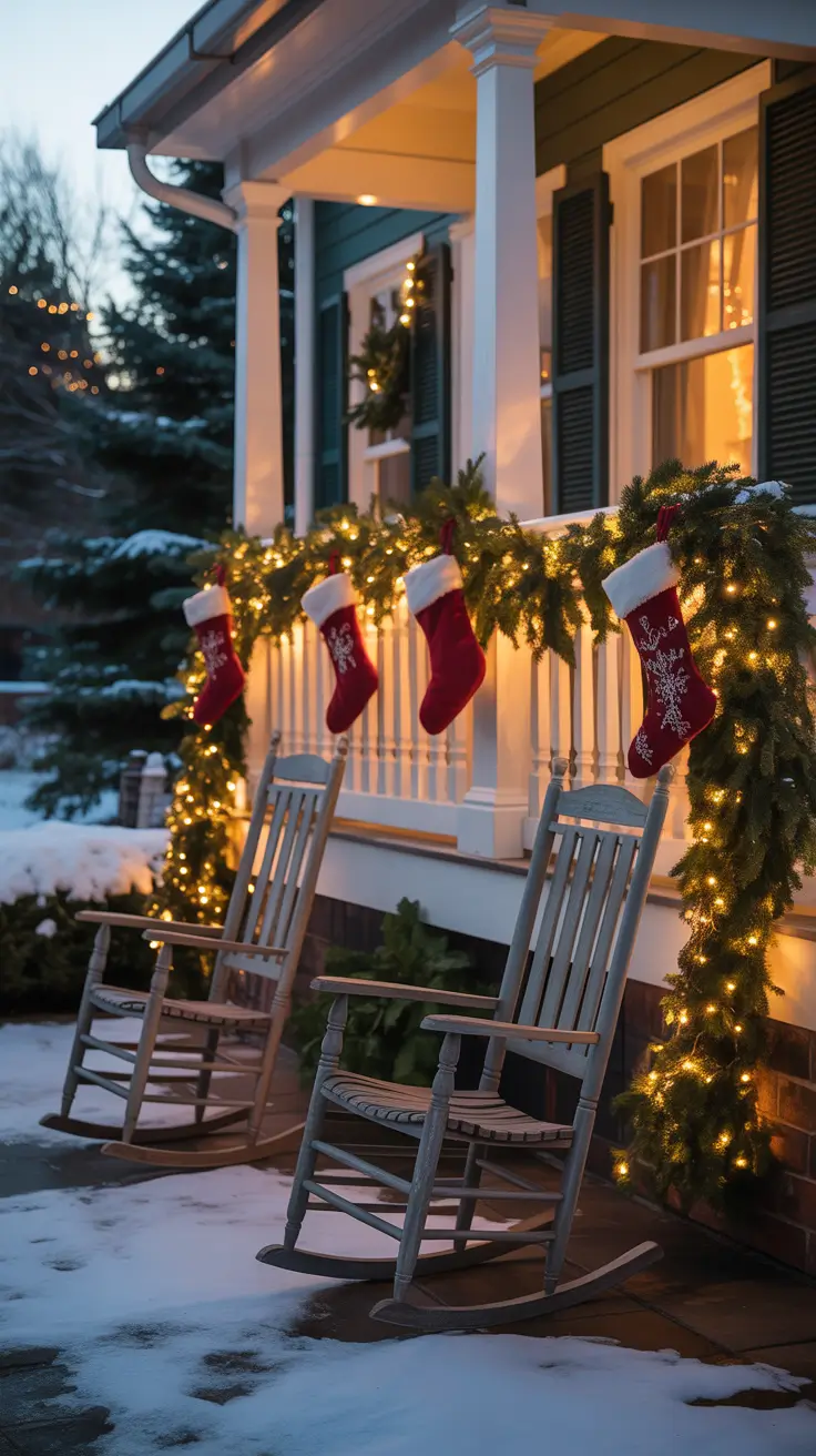 Outdoor Christmas Decorations Ideas 2025 Mantle-Inspired Outdoor Displays For Extra Charm