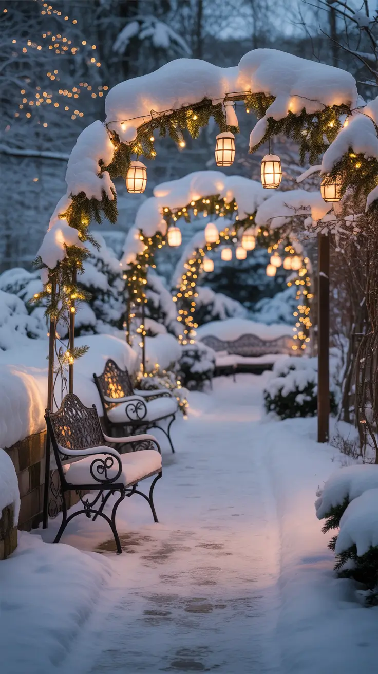 Pathway lights Glowing Pathway Lights For Outdoor Christmas Magic