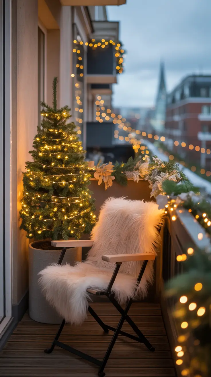 Outdoor Christmas Decorations Ideas 2025 Small Apartment Outdoor Christmas Ideas That Shine