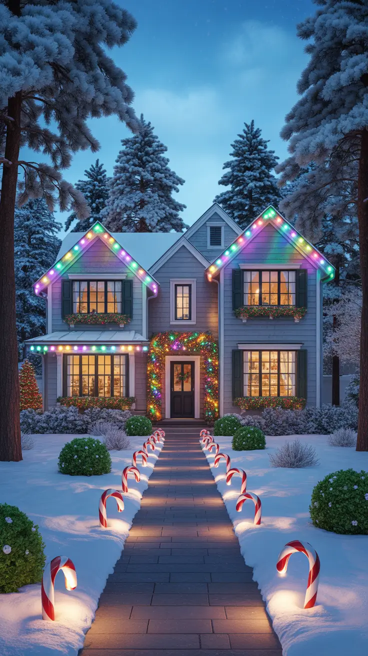 Outdoor Christmas Lights 2025 Colorful Outdoor Christmas Lights To Brighten The Night