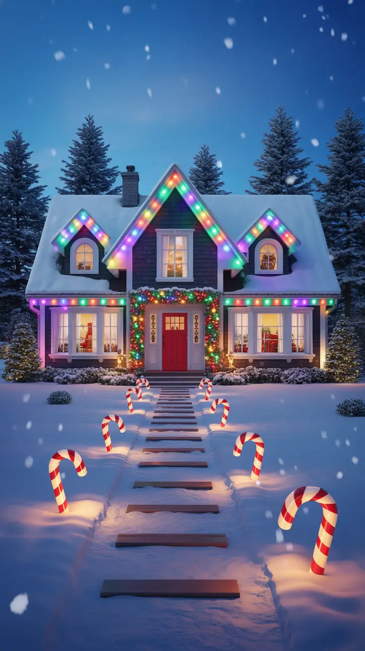 Outdoor Christmas Lights 2025 Colorful Outdoor Christmas Lights To Brighten The Night