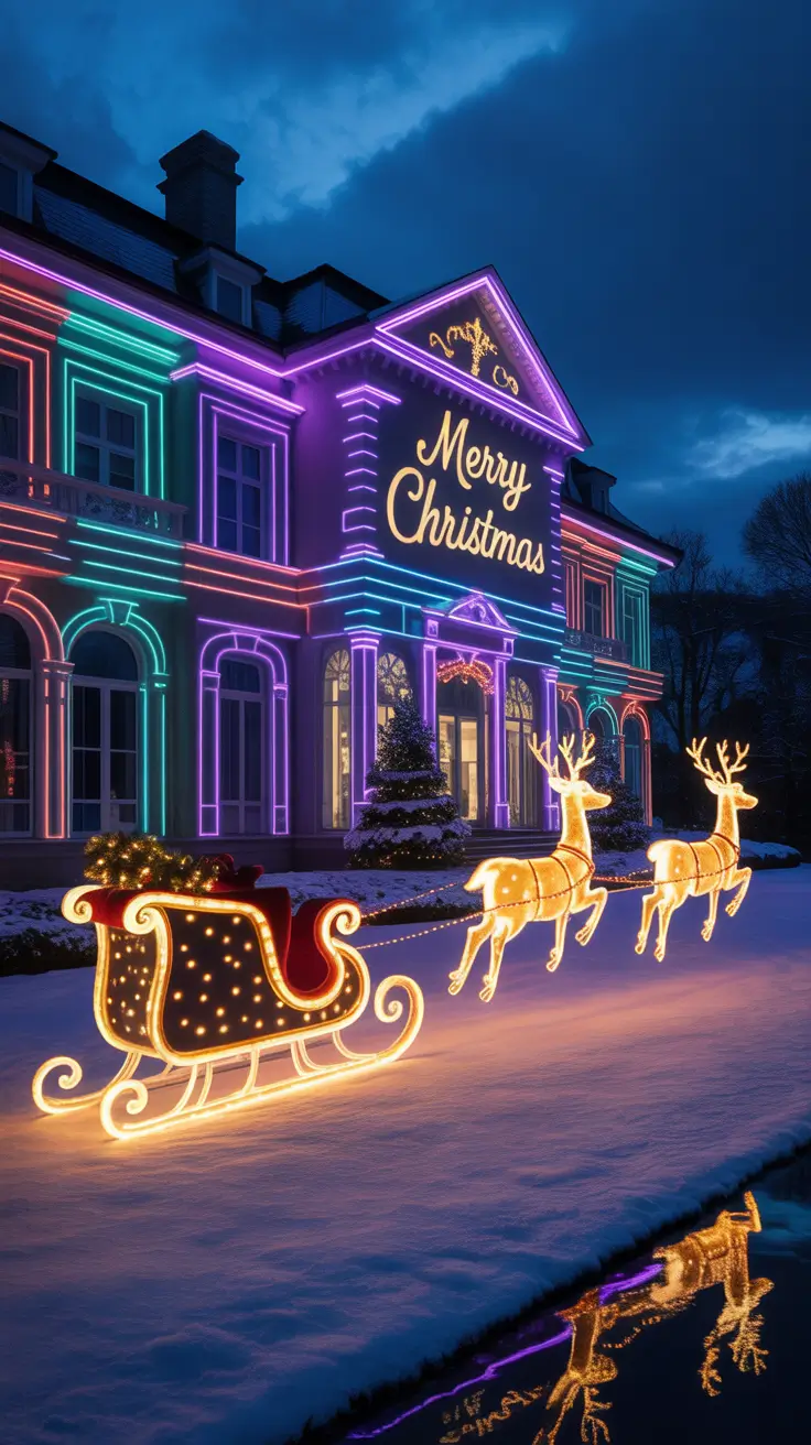 Outdoor Christmas Lights 2025 Elegant Outdoor Christmas Lights For Grand Homes