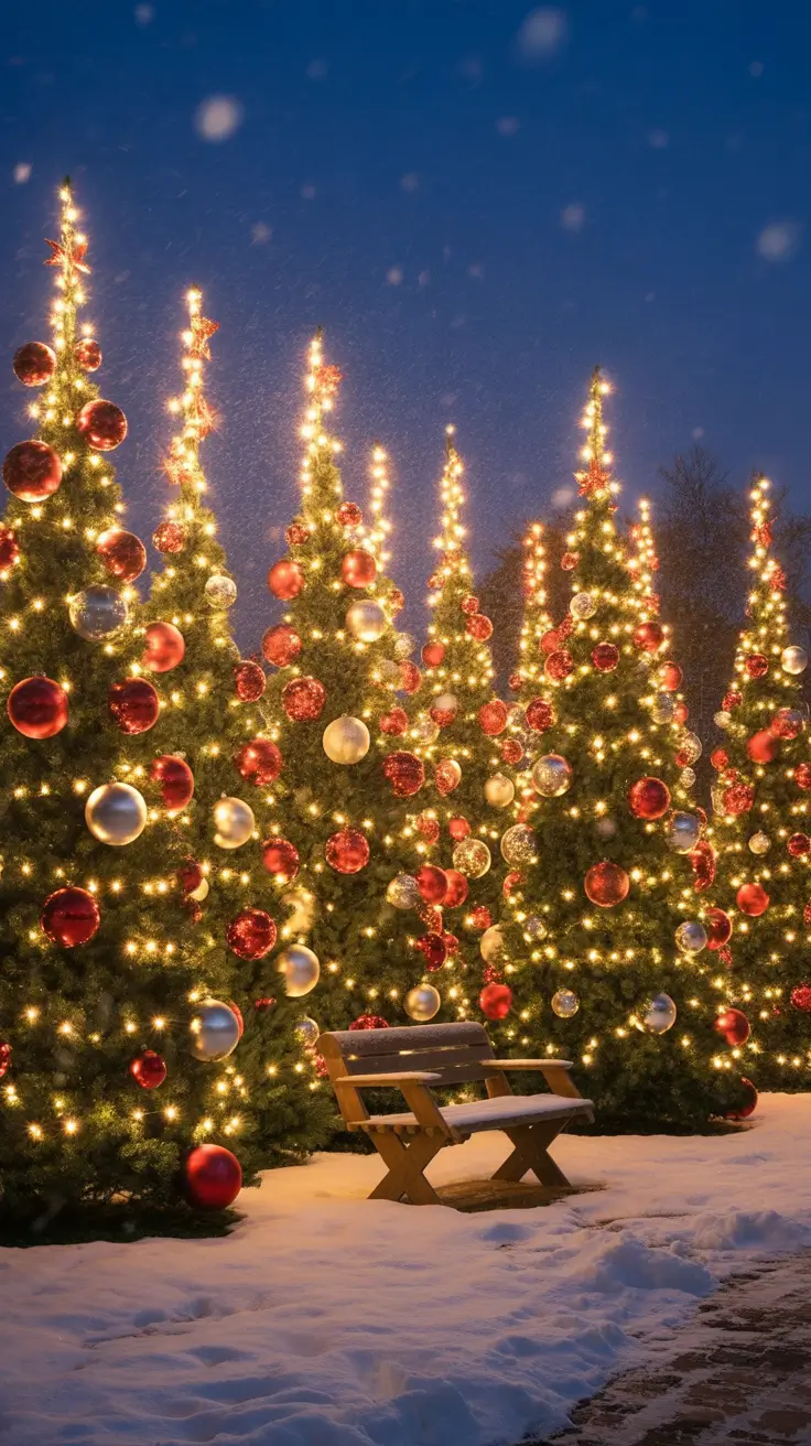 Outdoor Christmas Lights 2025 Ranch House Outdoor Christmas Lights With Rustic Charm