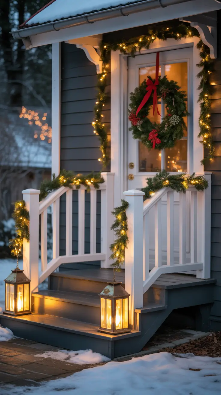 Outdoor Christmas Lights 2025 Classy Outdoor Christmas Lights With Wreaths