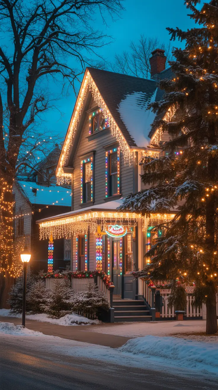 Outdoor Christmas Lights 2025 Best Outdoor Christmas Lights For Icicle Effects