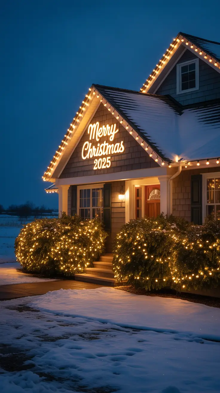 Outdoor Christmas Lights 2025 Warm White Outdoor Christmas Lights That Glow Softly