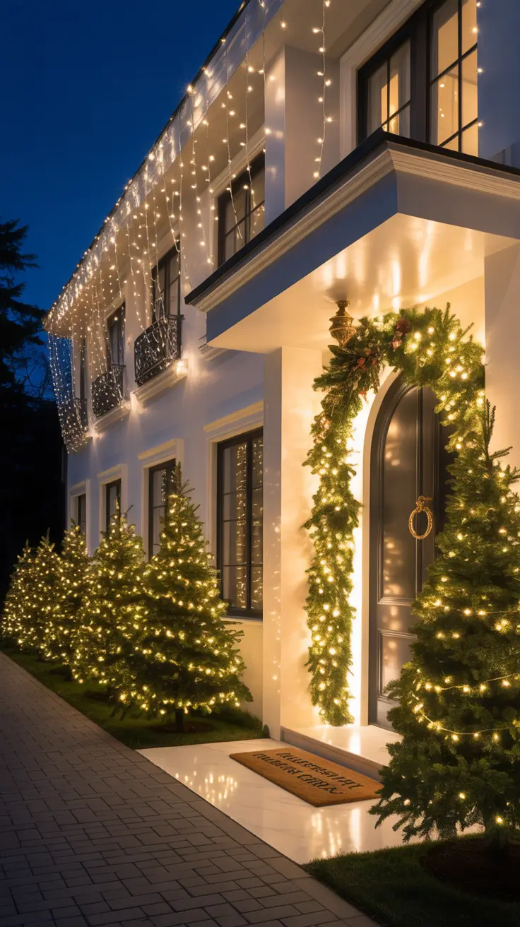 Outdoor Christmas Lights 2025 Outdoor Christmas Lights Ideas For Cozy Porches