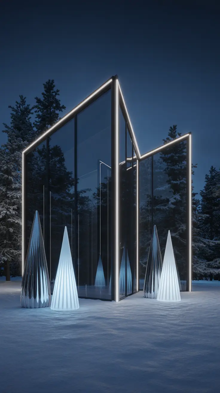 Outdoor Christmas Lights 2025 Modern Outdoor Christmas Lights For A Sleek Design