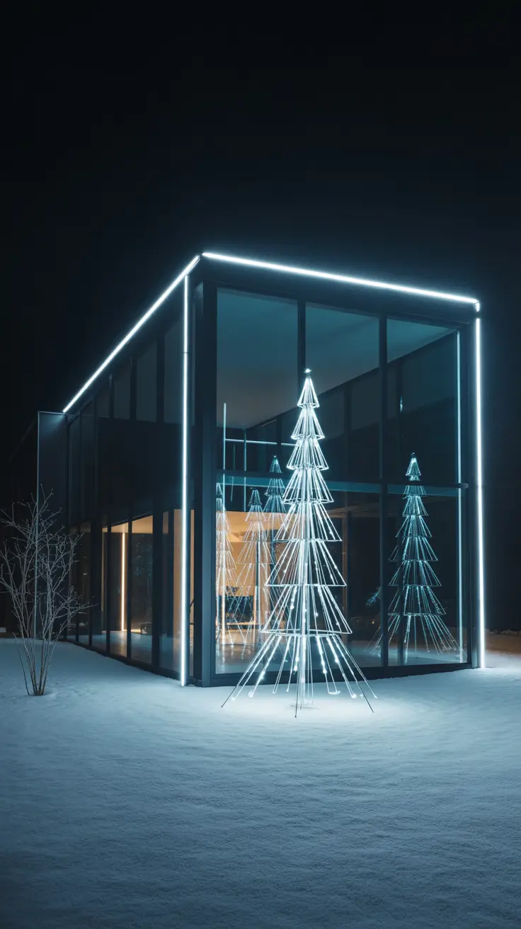 Outdoor Christmas Lights 2025 Modern Outdoor Christmas Lights For A Sleek Design