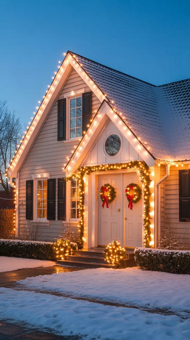 Outdoor Christmas Lights 2025 Outdoor Christmas Lights To Frame Doors And Windows