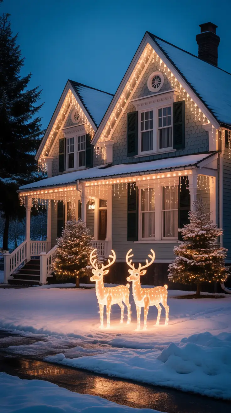 Outdoor Christmas Lights 2025 White Outdoor Christmas Lights For A Magical Glow