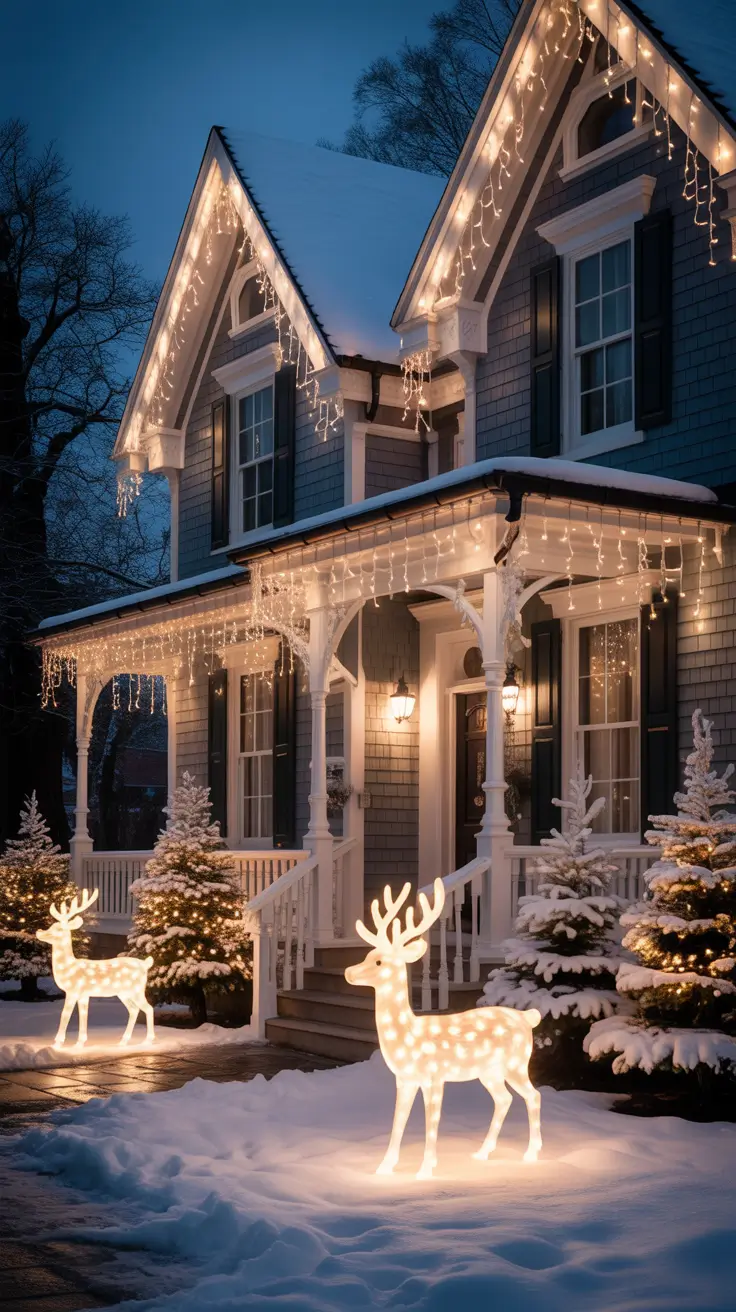 Outdoor Christmas Lights 2025 White Outdoor Christmas Lights For A Magical Glow