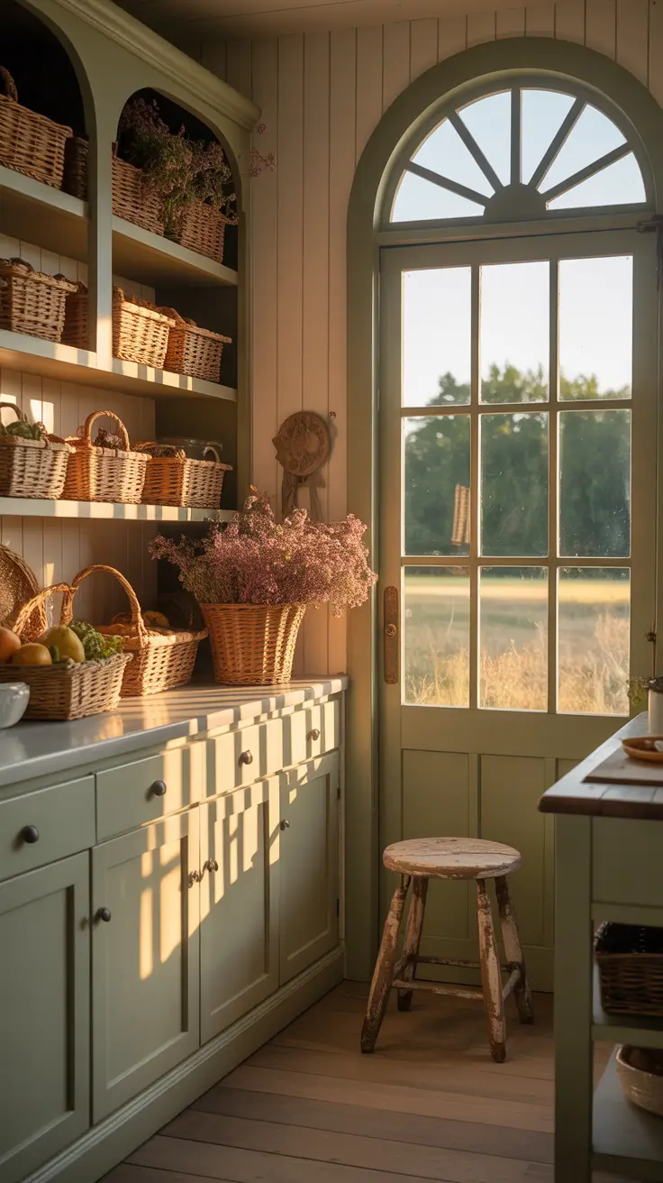 Pantry Makeover Ideas 2026 Pantry With Screen Door Style