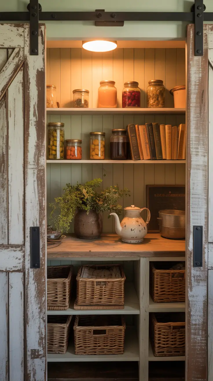 Pantry Makeover Ideas 2026 Farmhouse Pantry Doors & Details