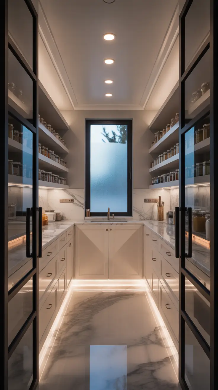 Walk-in Pantry Elegance