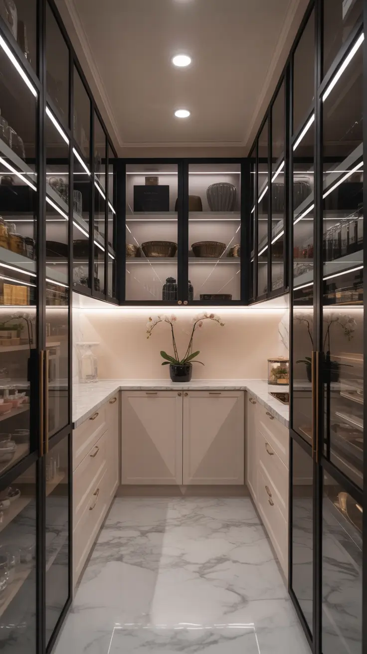 Walk-in Pantry Elegance