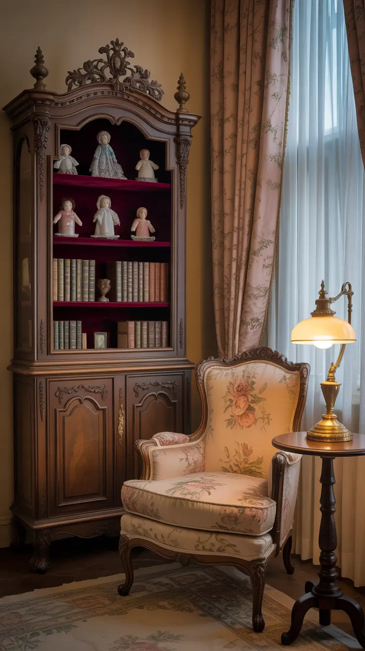 Parlor Makeover Ideas 2026 Antique Cabinets And Storage