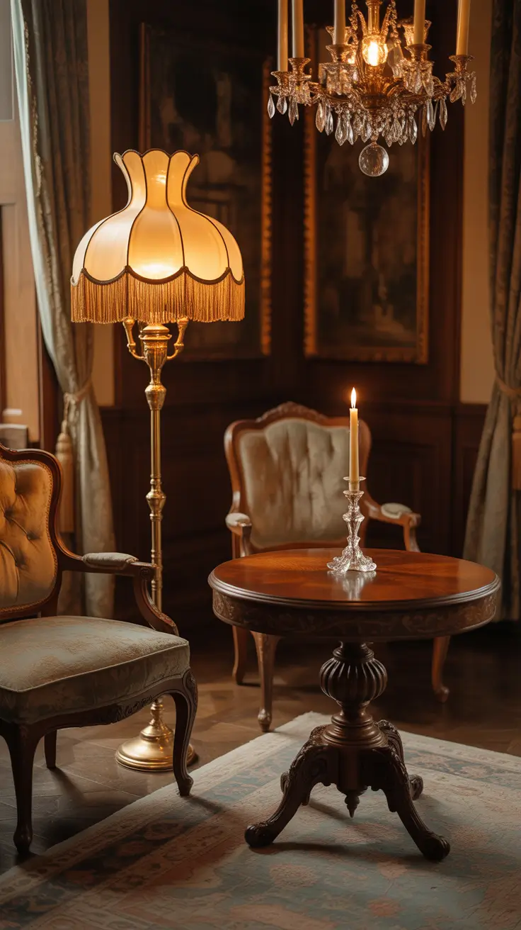 Parlor Makeover Ideas 2026 Vintage Lighting Fixtures