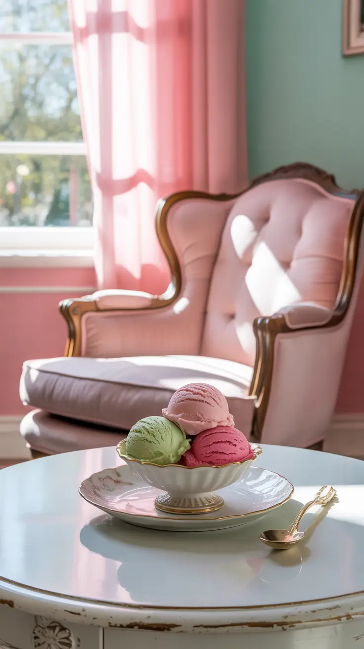 Parlor Makeover Ideas 2026 Ice Cream Hues For A Playful Parlor