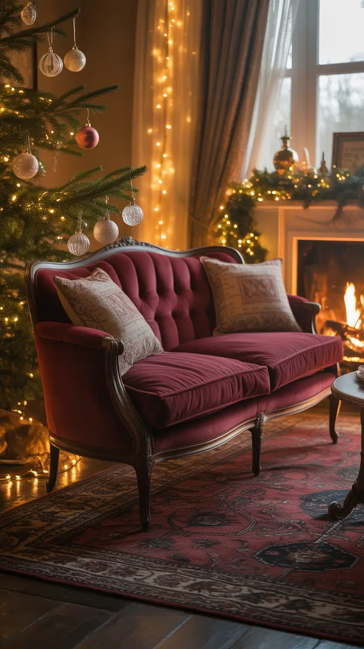 Vintage Christmas Decor Ideas 2025 Living Room Nostalgia For A Vintage Christmas Look