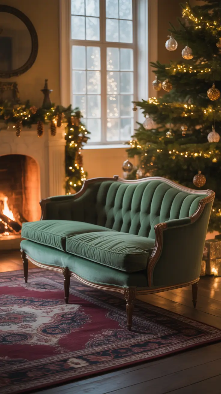 Vintage Christmas Decor Ideas 2025 Living Room Nostalgia For A Vintage Christmas Look