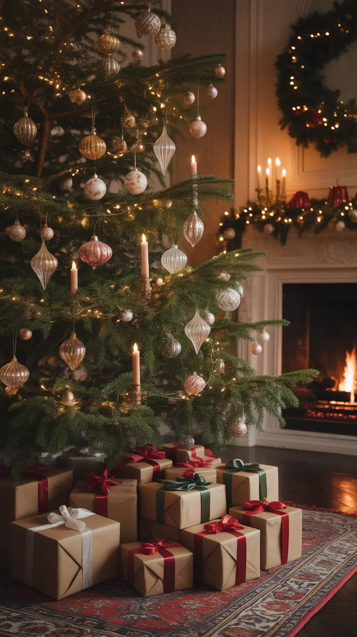 Vintage Christmas Decor Ideas 2025 The Classic Christmas Tree In Vintage Style