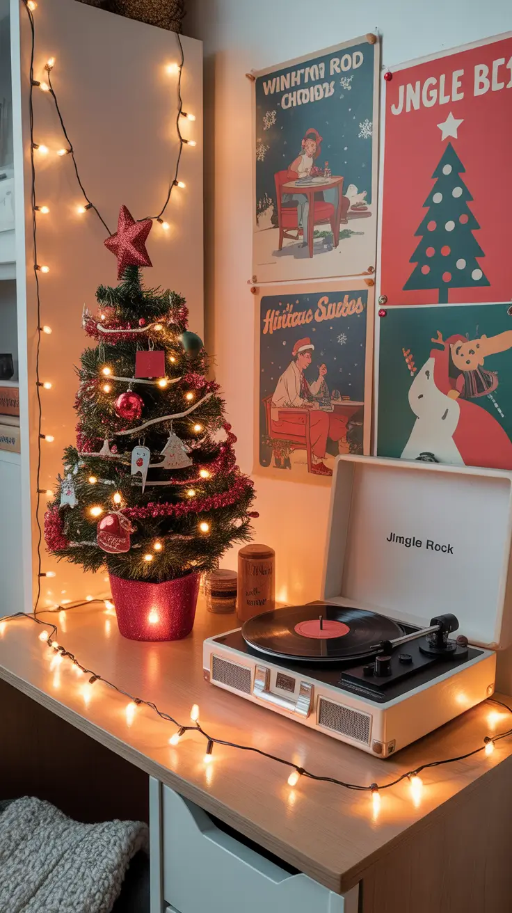 Vintage Christmas Decor Ideas 2025 Retro Dorm Room Christmas Vibes For 2025