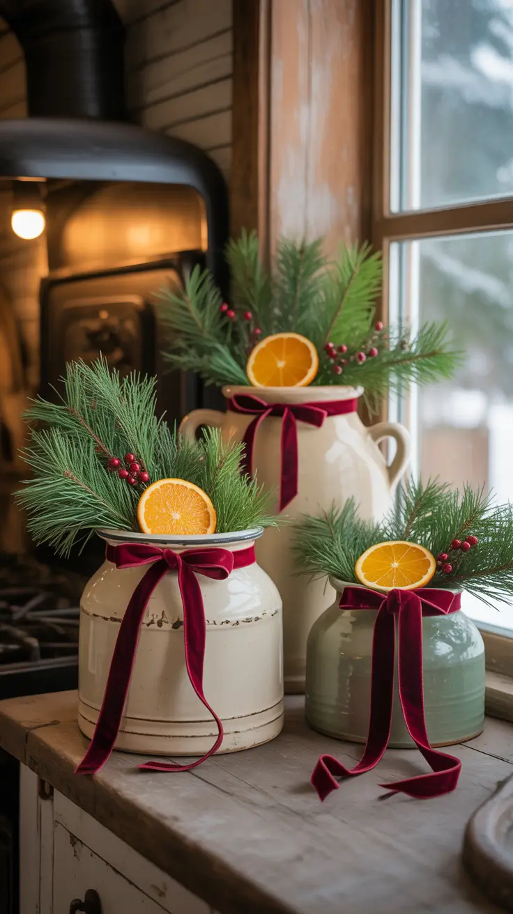 Vintage Christmas Decor Ideas 2025 Crock Decorating For A Farmhouse Vintage Christmas