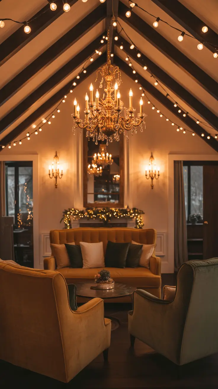 Vintage Christmas Decor Ideas 2025 Vintage Lighting Ideas For Christmas Ambience