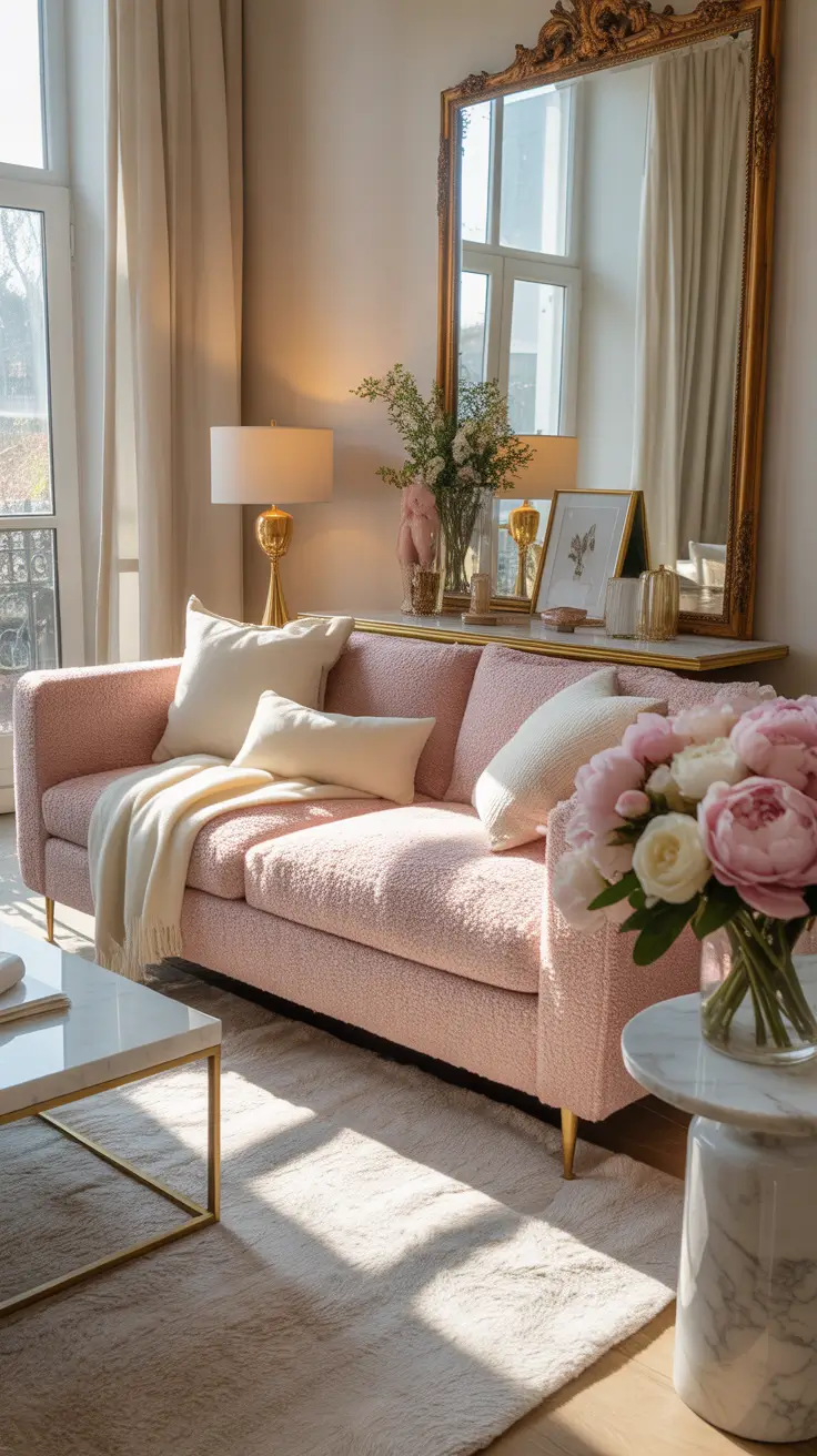 Apartment Living Room Designs 2026 Girly Apartment Designs With Grown-Up Charm