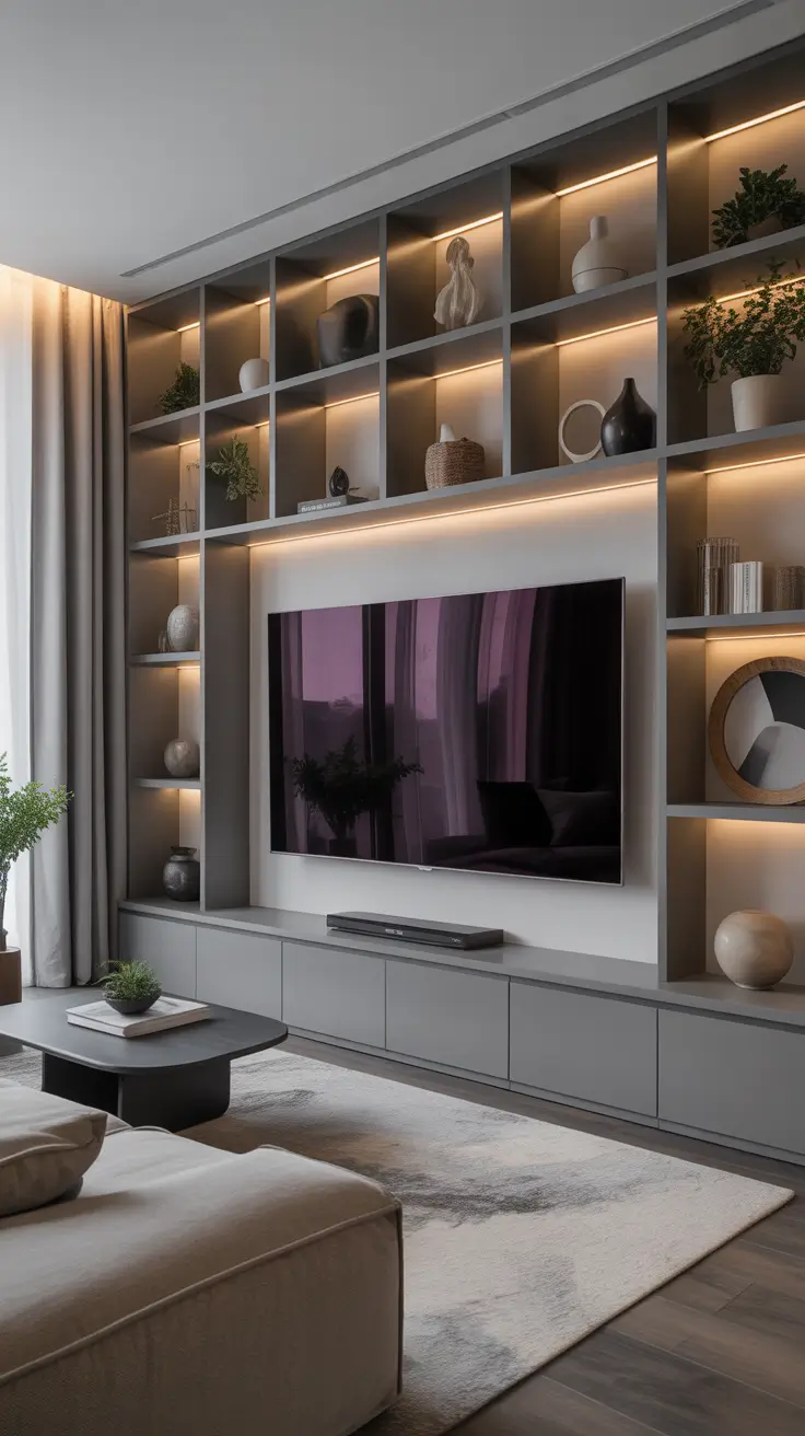 Apartment Living Room Designs 2026 Designing Around The TV Without Losing Style