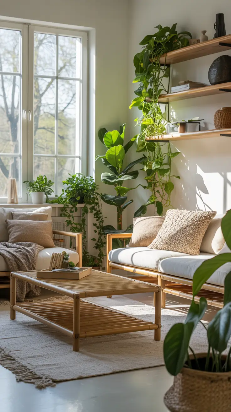 Apartment Living Room Designs 2026 Nature Inside The Green Living Room Trend