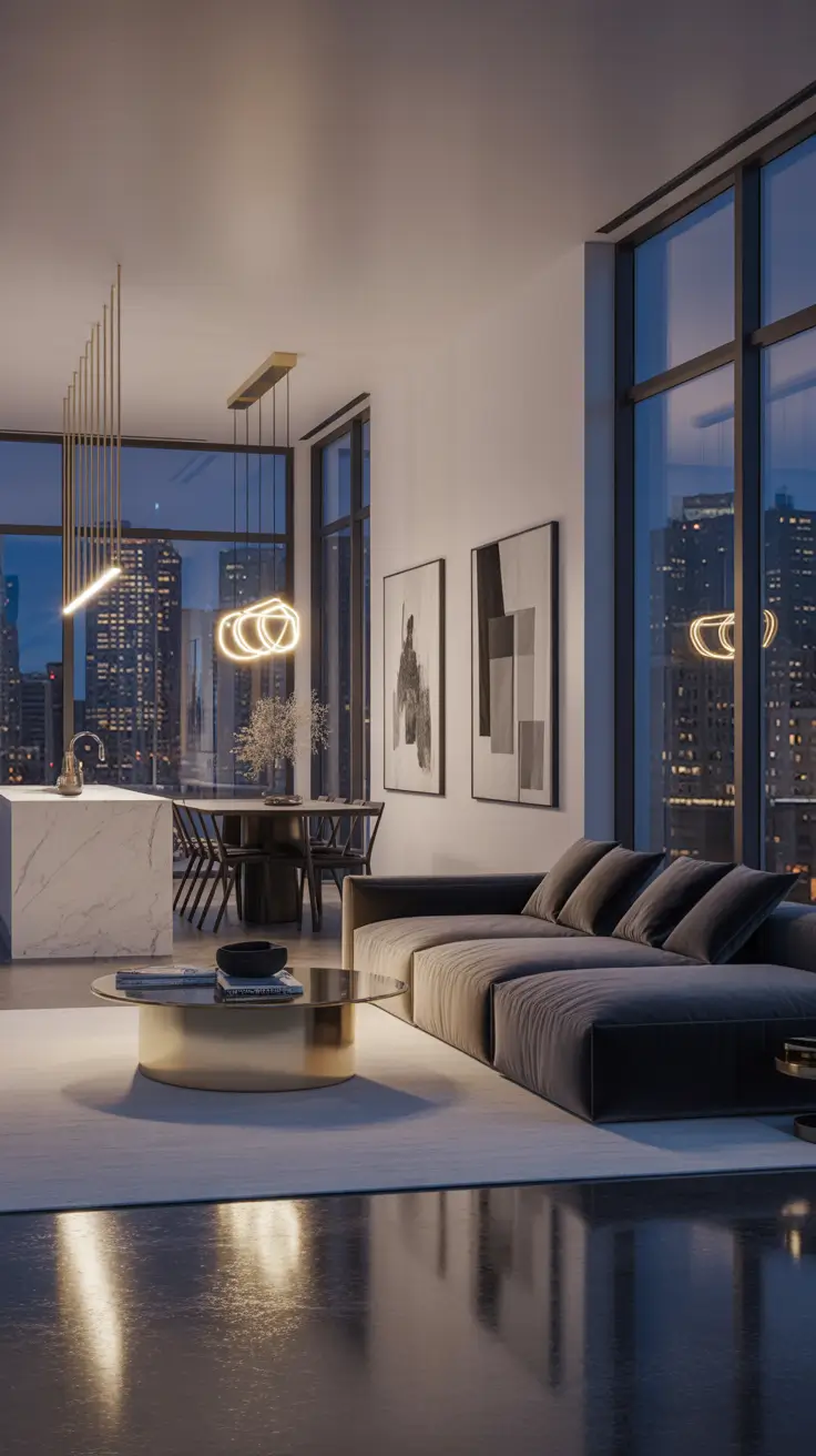 Apartment Living Room Designs 2026 Modern Luxury Meets Urban Apartment Life