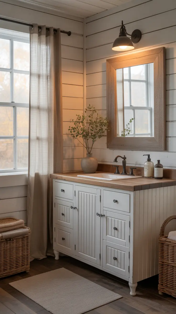 Bathroom Makeover Ideas 2026 Farmhouse Bathroom Style