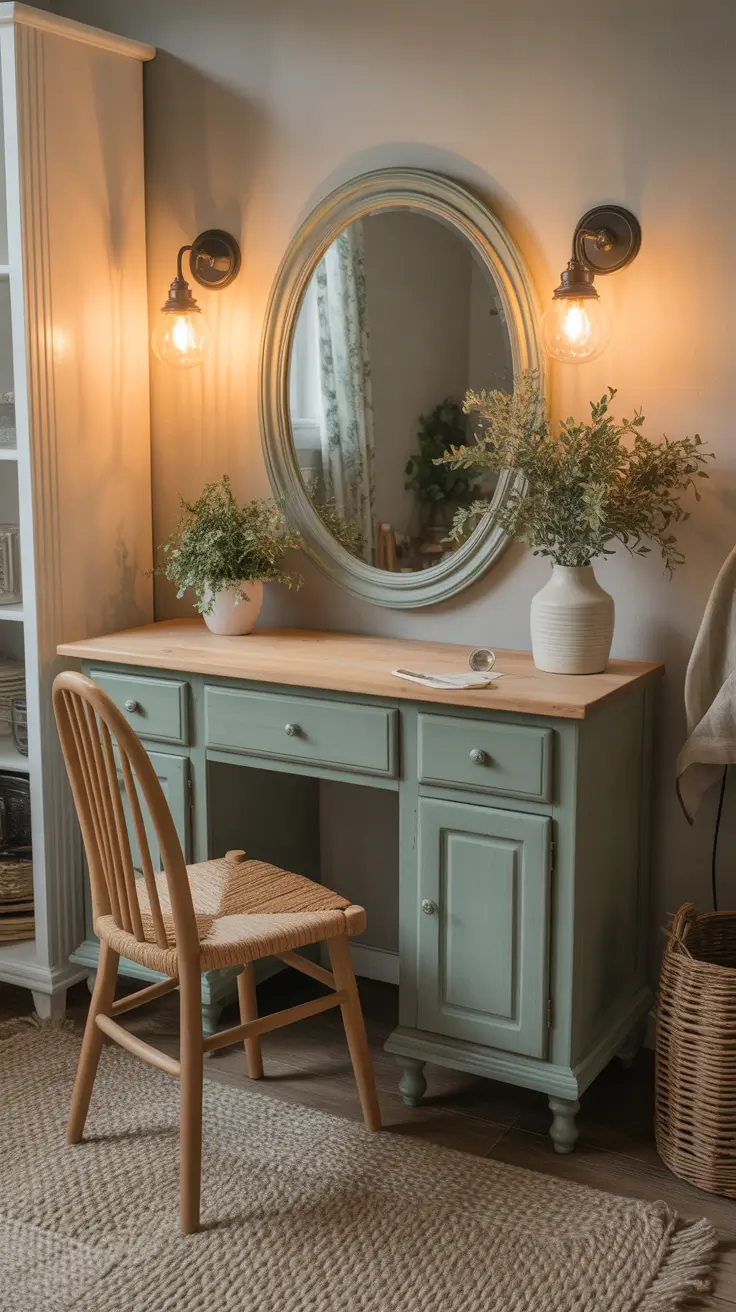 Bathroom Makeover Ideas 2026 Vintage Vanity Corner