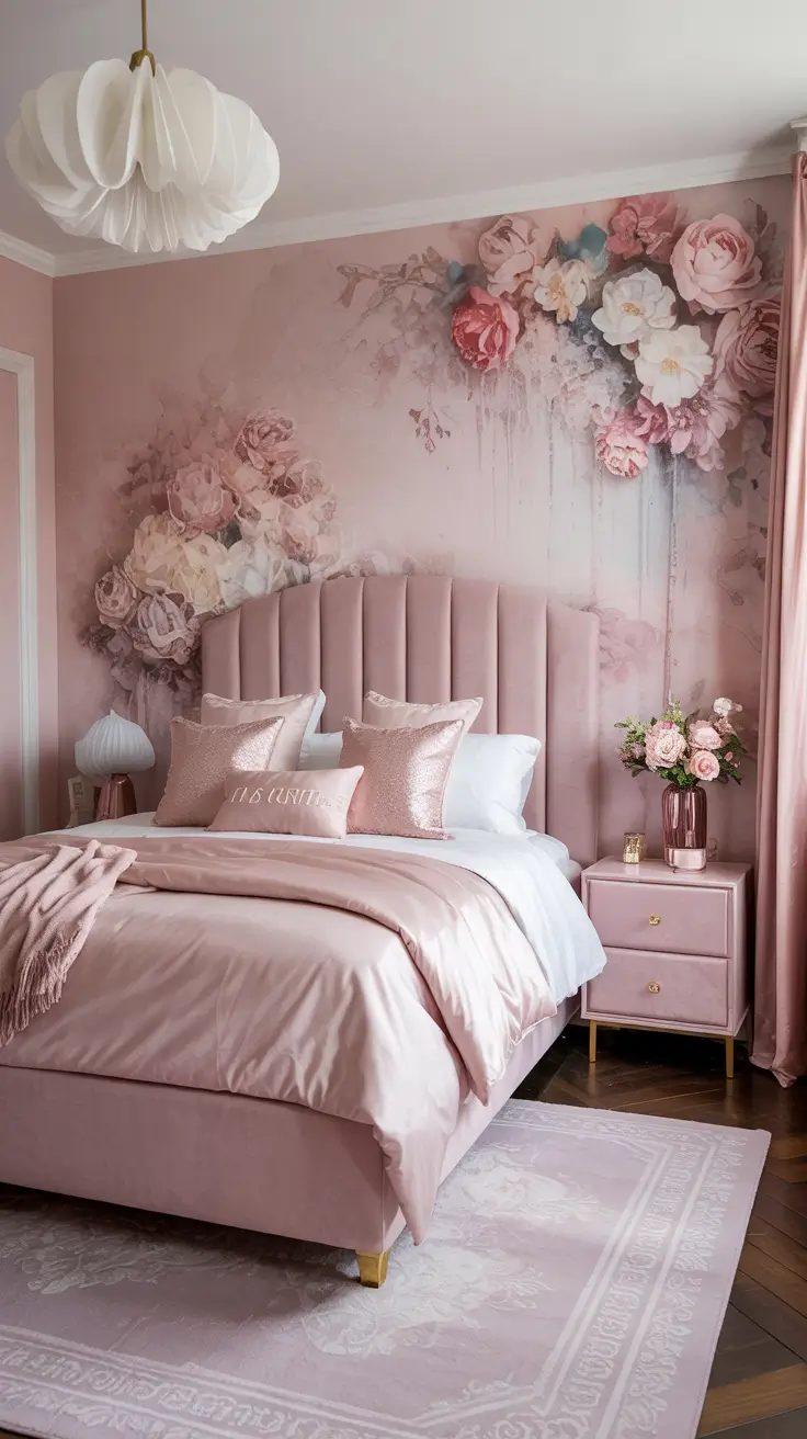 Bedroom Ideas 2026 Pink Bedroom Glamour