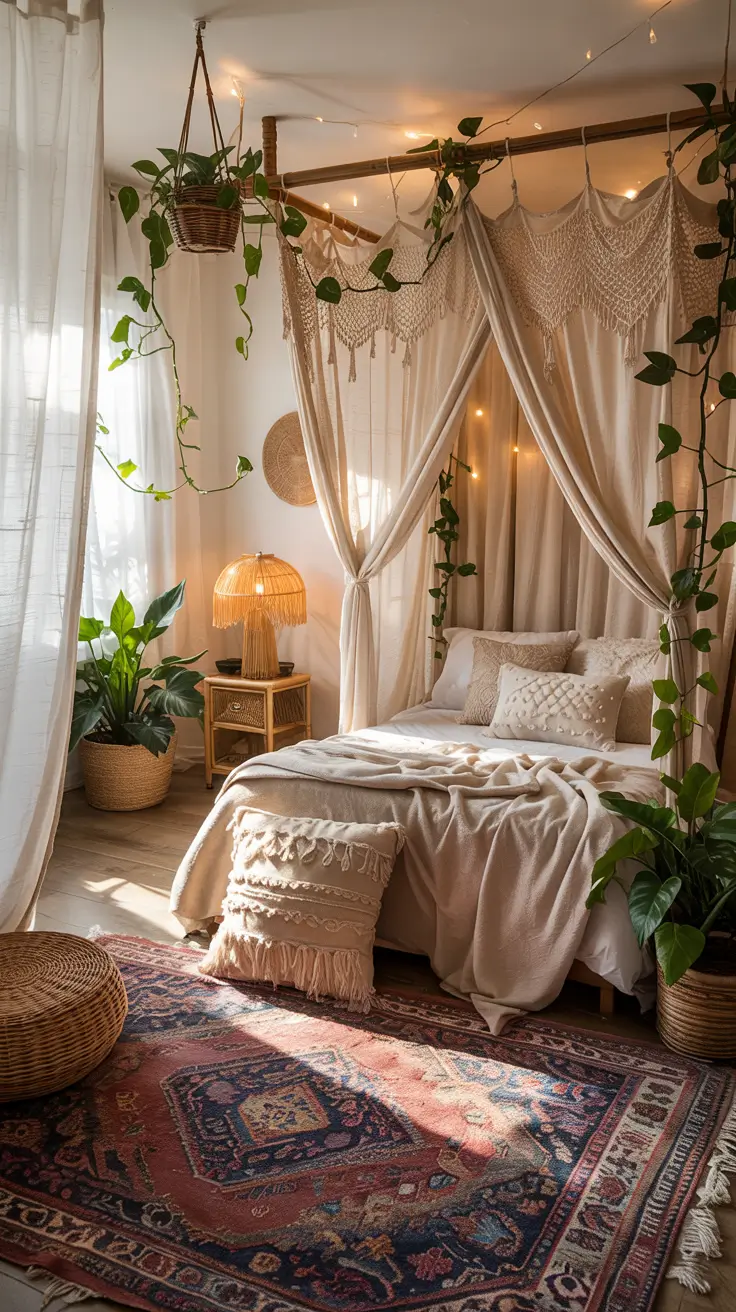 Bedroom Ideas 2026 Bohemian Dream Bedroom
