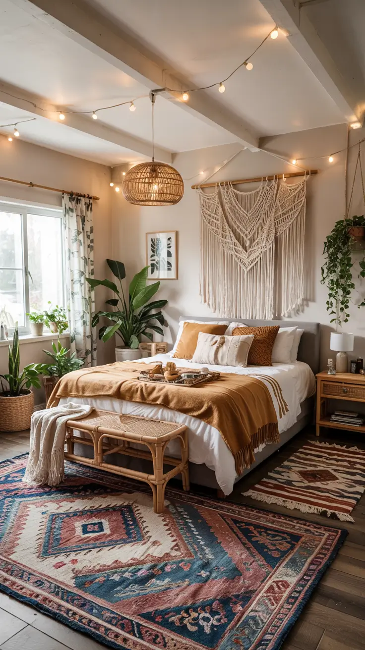 Bedroom Ideas 2026 Bohemian Dream Bedroom