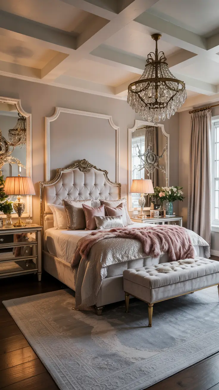 Bedroom Ideas 2026 Glamorous Bedroom Elegance